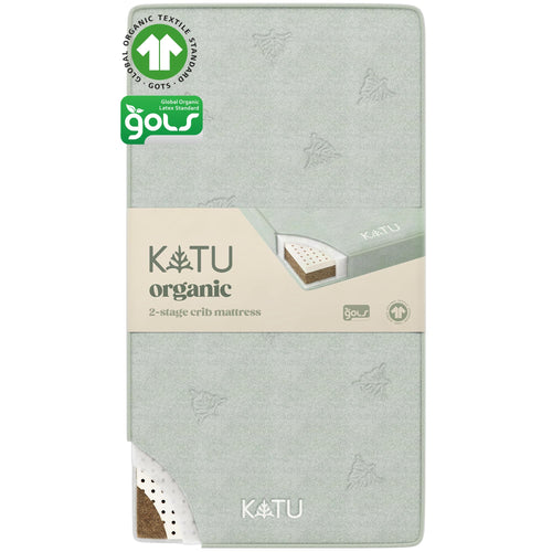 Organic Latex & Coconut 2-Stage Crib Mattress