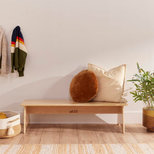 Kids Wooden Bench – Birch Plywood, Montessori-Inspired