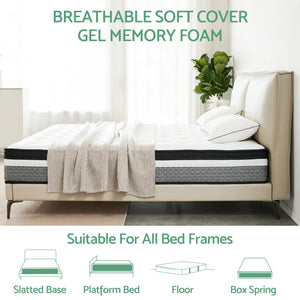 12-Inch Hybrid Queen Mattress