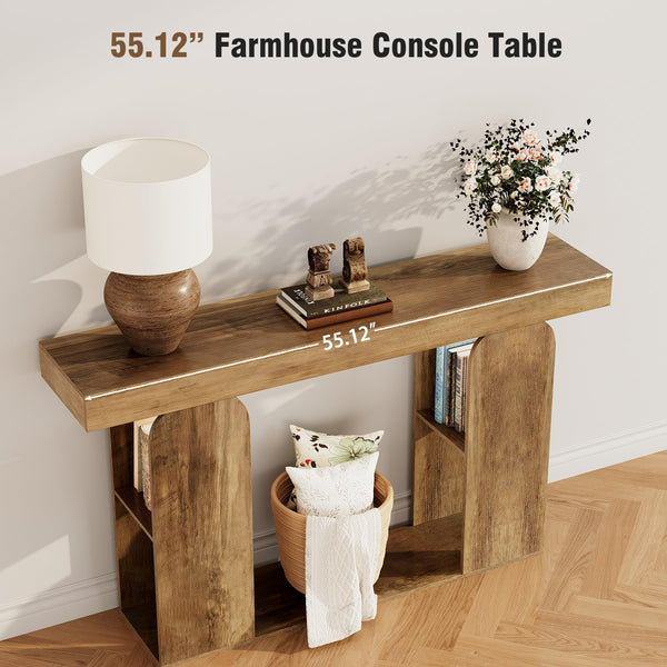 54-Inch Farmhouse Console Table