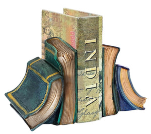 Decorative Non-Skid Heavy Duty Bookends 6 Inch