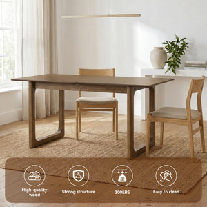 Extendable Rectangular Dining Table