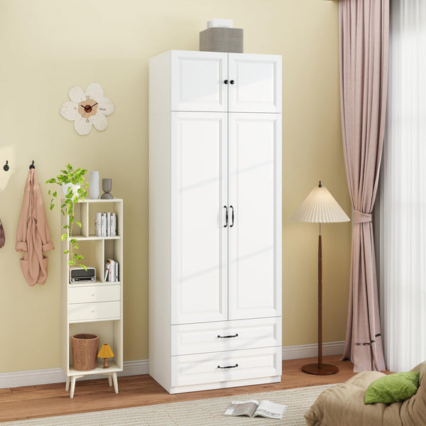Armoire Wardrobe Closet with Drawers