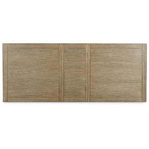 Casual Extension Dining Table with Trestle Base
