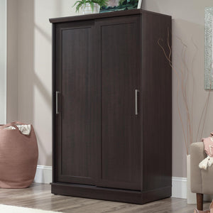 Wardrobe Cabinet with Sliding Doors – Dakota Oak