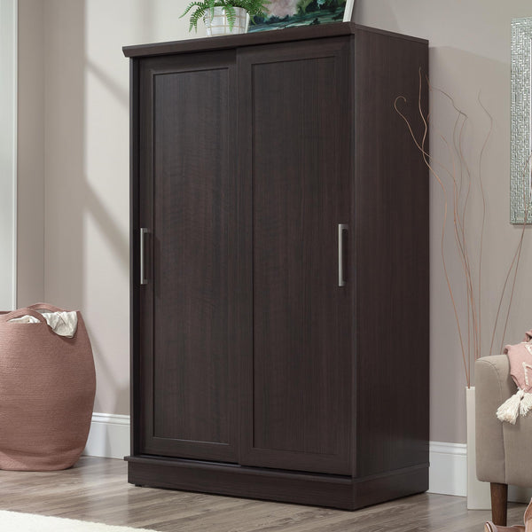 Wardrobe Cabinet with Sliding Doors – Dakota Oak