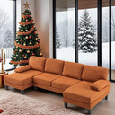 U-Shaped Sectional Couch with Dual Chaise