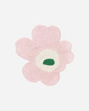 Flower-Shaped Bath Mat – Organic Cotton, Non-Slip, Floral Design