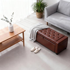 Storage Ottoman Bench with Lid