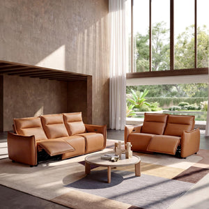 96" Power Recliner Sofa 3-Seater | Zero Gravity | Faux Leather | USB & Type-C