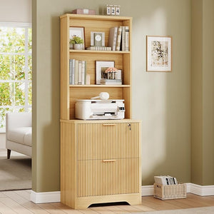 2-Drawer File Cabinet with Lock