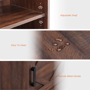 Farmhouse TV Stand for up to 110" TV, 3-in-1 Entertainment Center with Drawers & Cabinets