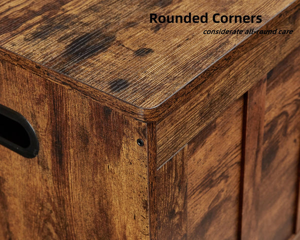 Extra Large Storage Chest Bench with Safety Hinges – 51.2" x 15.7" x 19.1"