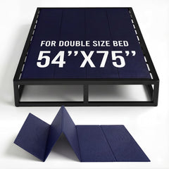 Foldable Bunkie Board with Anti-Slip Cover — Full, Queen & King