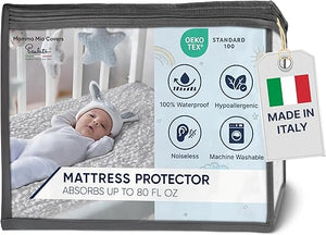 Waterproof Quilted Mattress Protector – Deep Pocket Fitted Cover