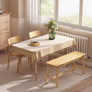 Bamboo Dining Bench – Farmhouse Style, 39.3" Wide, 396 lb Capacity