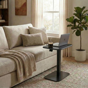 Height Adjustable C-Shape Side Table