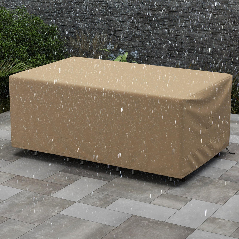 Waterproof Patio Table & Chair Set Cover with Air Vent