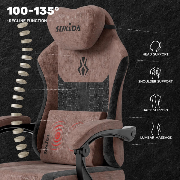 Ergonomic High-Back Gaming Chair
