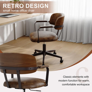 Mid-Century Modern Swivel Office Chair