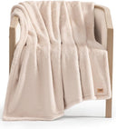Faux Fur Throw Blanket 50" x 70"