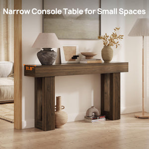 63-Inch Fluted Console Table