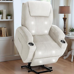 Power Lift Recliner Chair with Massage & Storage