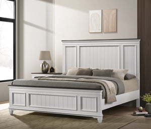 King Bedroom Set – Bed, Dresser, Mirror & 2 Nightstands