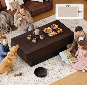 47.2" Lift Top Coffee Table with Hidden Storage