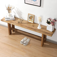 Reclaimed Wood Entryway Bench