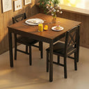 3-Piece Mid-Century Modern Dining Set for 2
