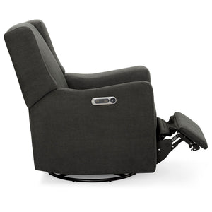 Power Recliner Swivel Glider with USB Charging – Stain-Resistant Fabric