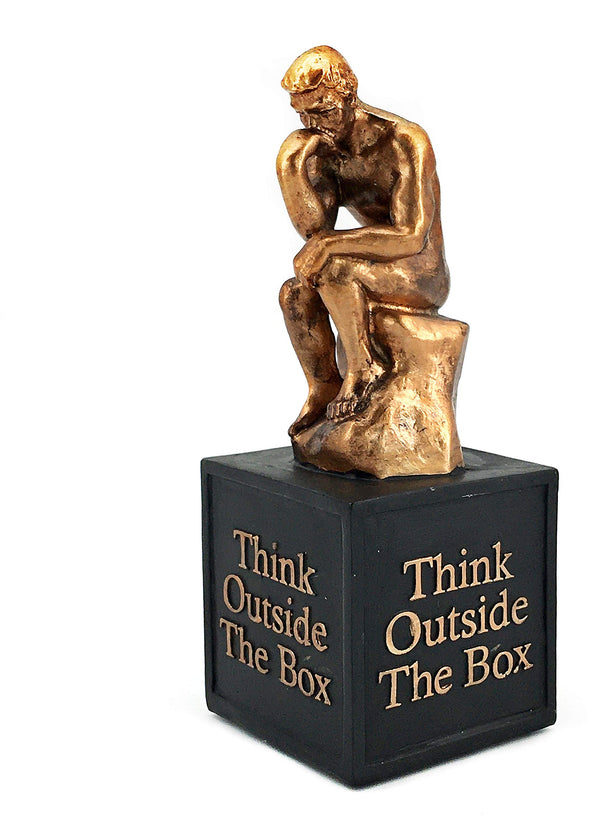 Thinker Bookends Set of 2