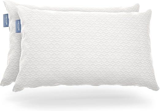 Adjustable Shredded Memory Foam Pillow – Bamboo Cover, Queen & King Sizes