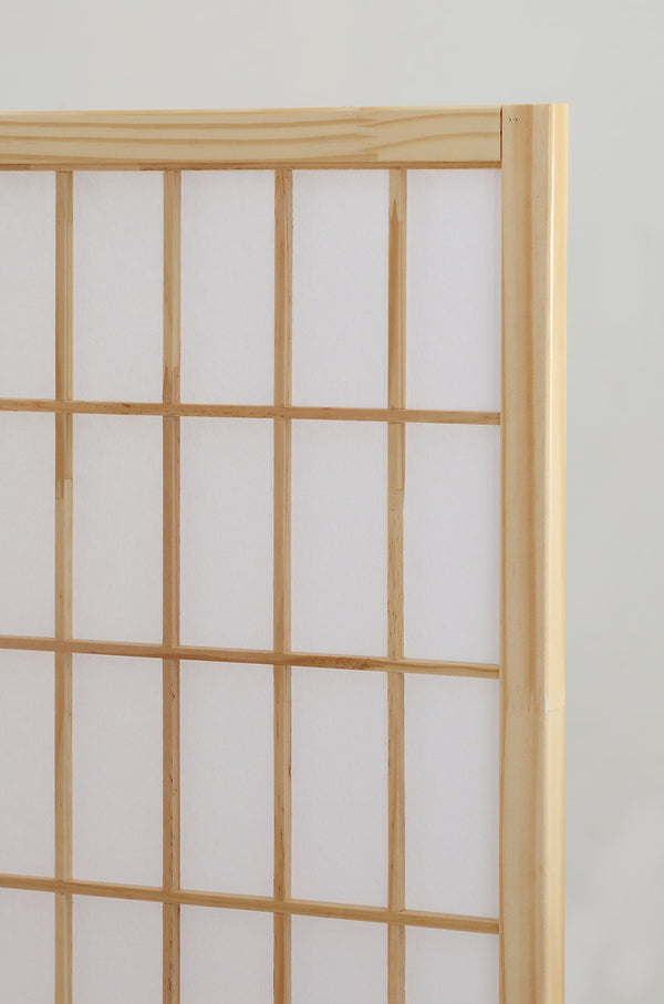 4-Panel Oriental Shoji Screen Room Divider