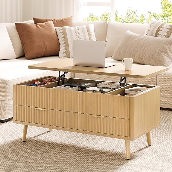 Lift Top Coffee Table with Storage