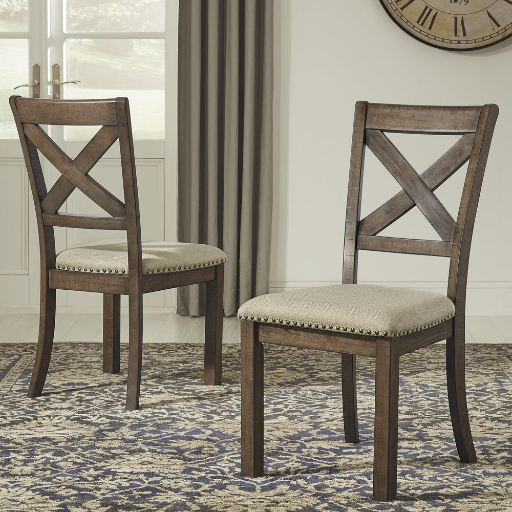 Upholstered Dining Room Chairs Set of 2