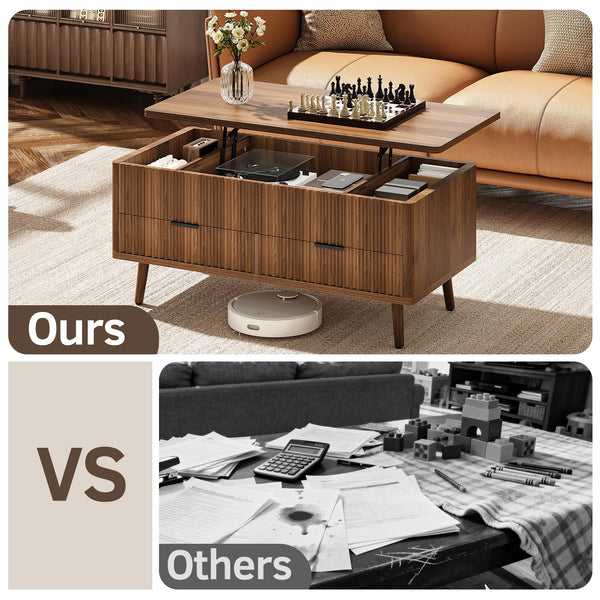 Lift Top Coffee Table with Storage