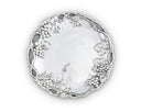 Aluminum Grape Round Serving Tray 15 Inch