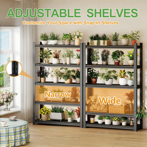 Heavy Duty 5-Tier Metal Storage Shelving Unit