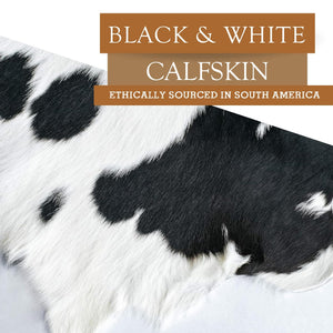 Genuine Cowhide Area Rug – 3 x 3 ft