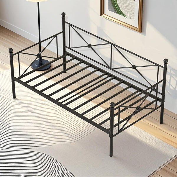 Twin Size Daybed Frame with Headboard