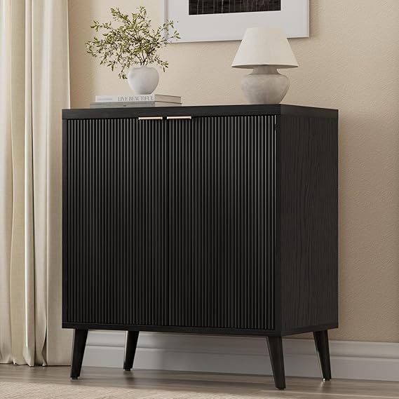 Buffet Cabinet with Adjustable Shelves & Doors