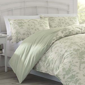 Floral Cotton Duvet Cover Set with Matching Shams