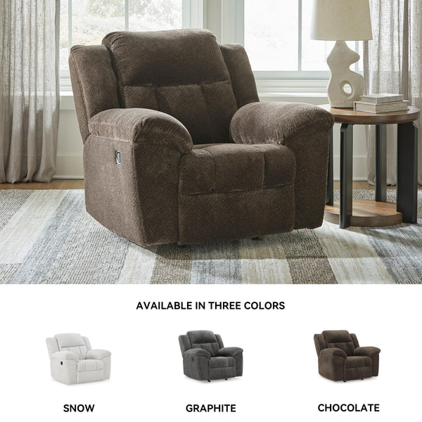 Manual Rocker Recliner with Pillow-Top Arms