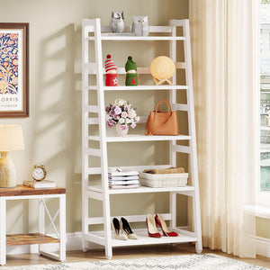 5-Tier Ladder Bookshelf