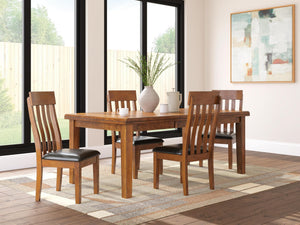 Rake Back Upholstered Dining Chair, Set of 2