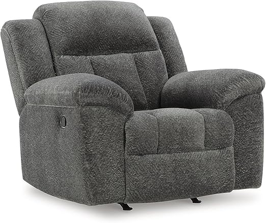 Manual Rocker Recliner with Pillow-Top Arms