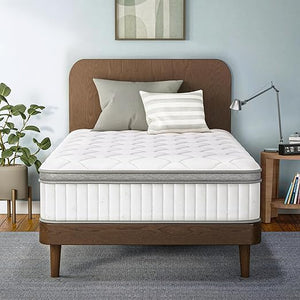 Hybrid Mattress in a Box – Gel Memory Foam & Pocket Springs, Medium Firm