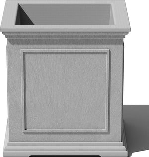 Cube Plastic Planter – Indoor & Outdoor Square Planter Box